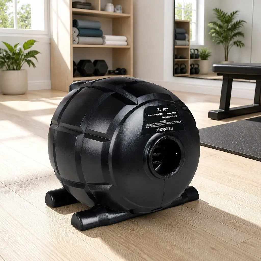 Electric Air Pump for Inflatable Gymnastics Mat 500W Black