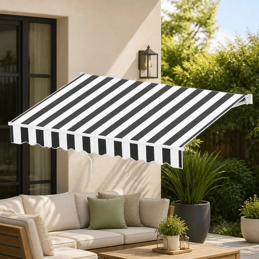 Retractable Folding Awning 2.5m x 2m