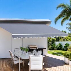 Practical Folding Arm Awning, 3m x 2.5m, Reliable and Stylish