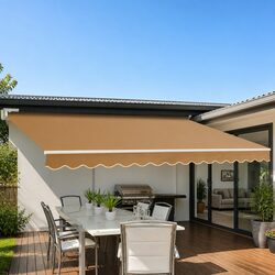 Affordable Retractable Awning for Outdoor Comfort 4M x 3M