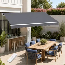 Durable 3.5M x 2.5M Motorised Awning for Outdoors