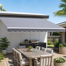 Reliable 4M x 3M Motorised Folding Arm Awning