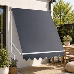 Reliable Retractable Awning 1.8x2.1m Grey