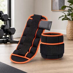 User-Friendly Adjustable Ankle Weights with Comfortable Fit