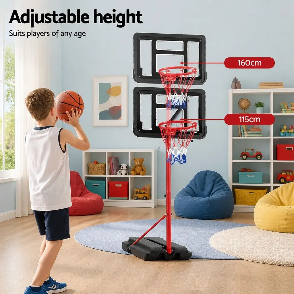 Kids Basketball Hoop Stand System for Active Play