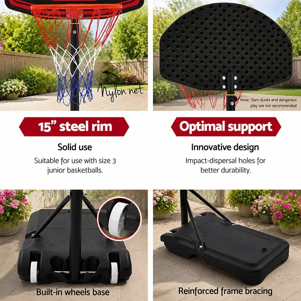 Adjustable Basketball Hoop System 1.6M-2.1M