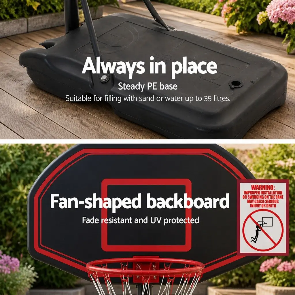 Adjustable Basketball Hoop System 1.6M-2.1M