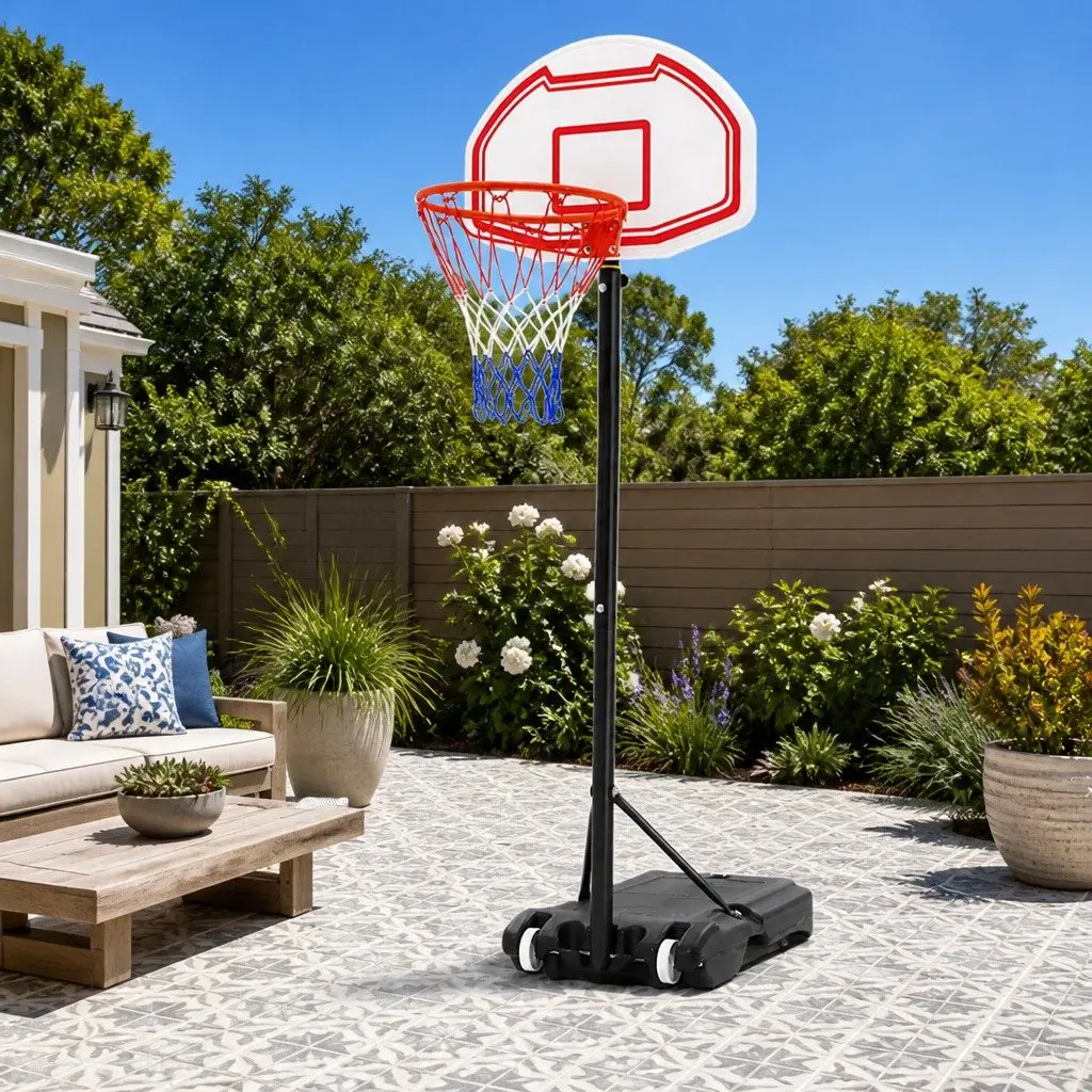 Adjustable Basketball System for Kids