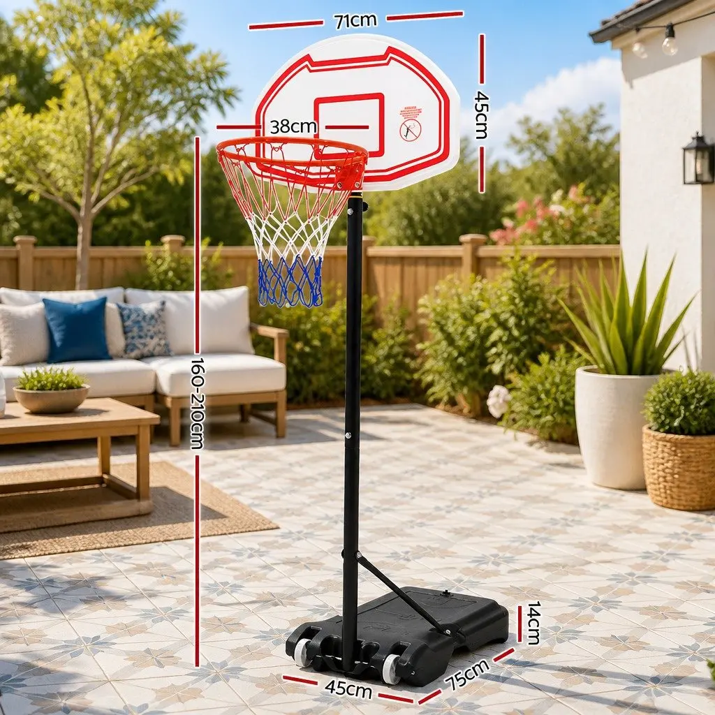 Adjustable Basketball System for Kids