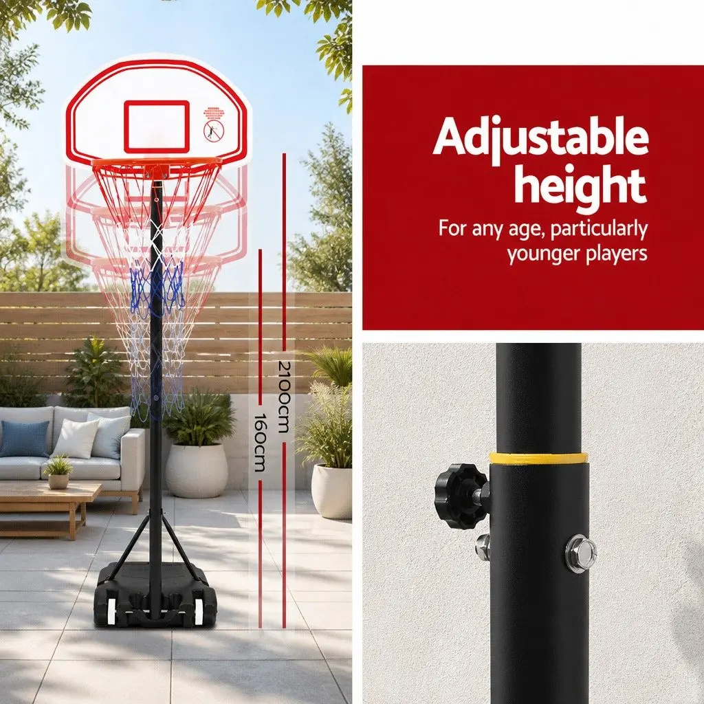 Adjustable Basketball System for Kids