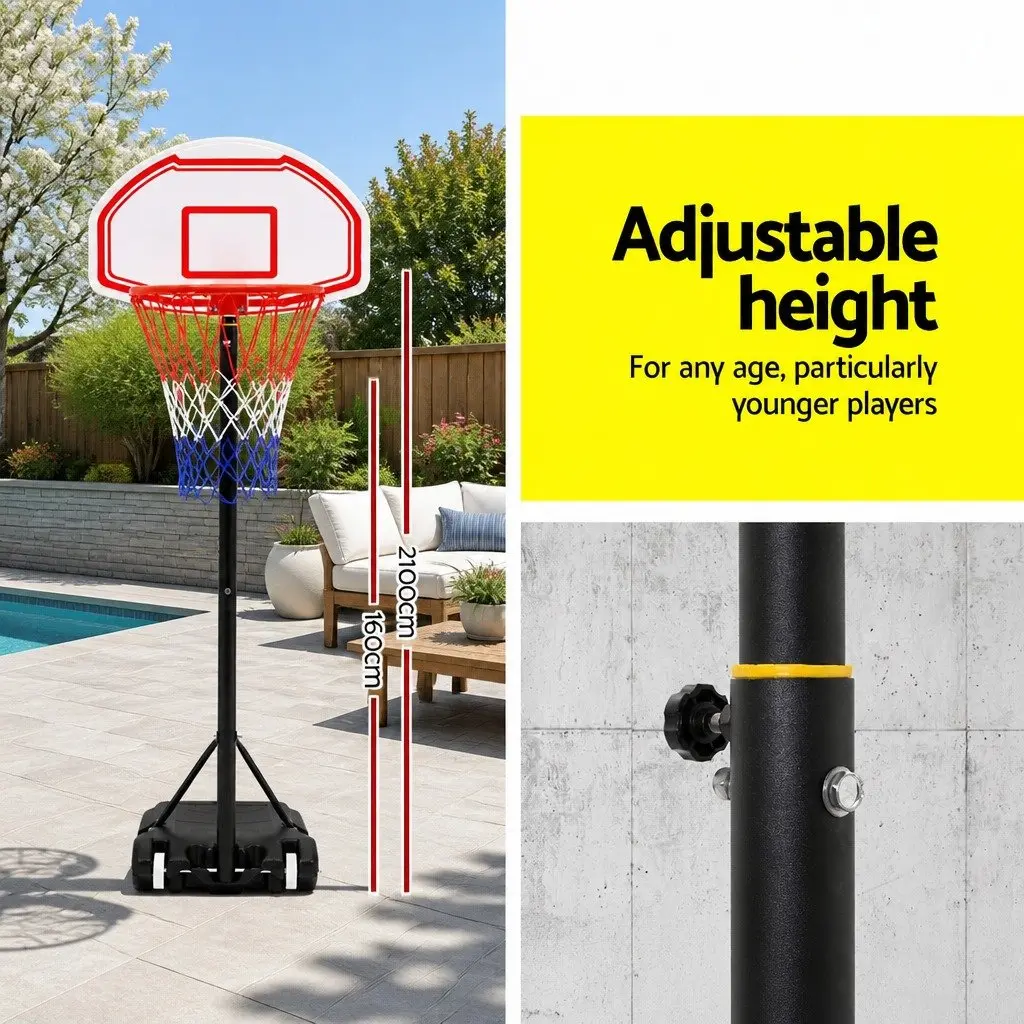 Adjustable Basketball System for Kids
