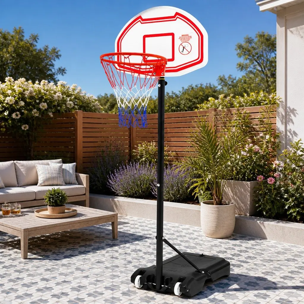 Adjustable Basketball System for Kids