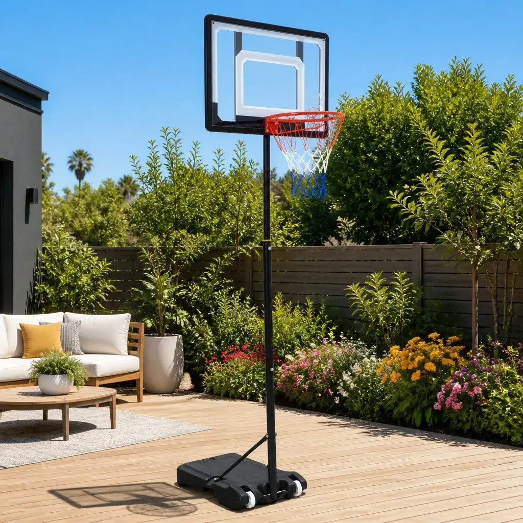 Basketball Hoop Stand with Adjustable Heights
