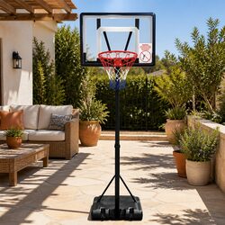 Adjustable Basketball Hoop Stand: Built to Last