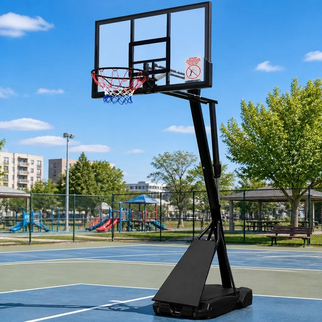 Adjustable Basketball Hoop Stand System