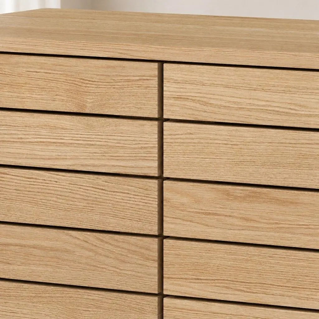 Bathroom Storage Cabinet Floor Standing Cupboard Sliding Doors Oak Organiser