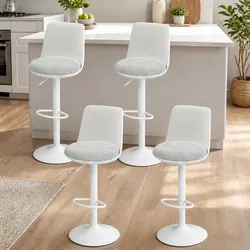 Comfortable and Stylish Bar Stools Set of 4 for Your Space