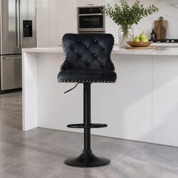 Comfortable and Stylish Adjustable Height Bar Stool