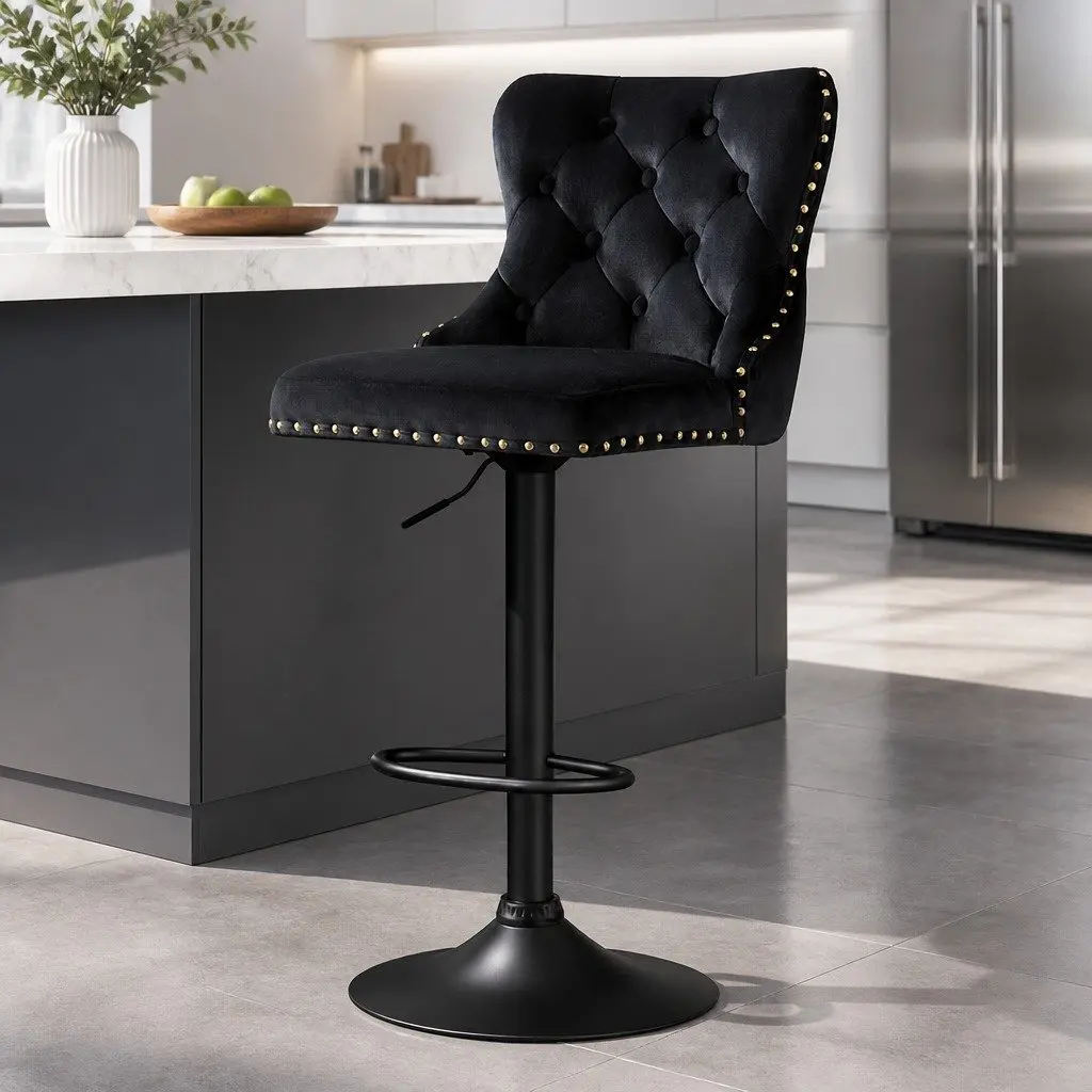 Adjustable Height Bar Stool