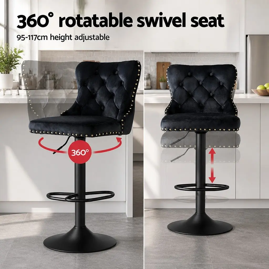 Adjustable Height Bar Stool