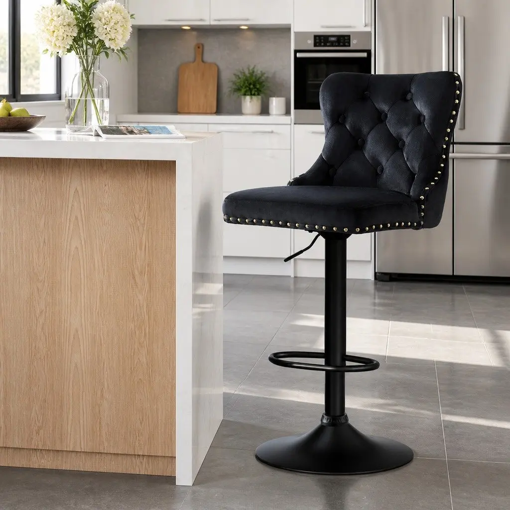 Adjustable Height Bar Stool