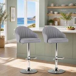 Reliable Bar Stools Set of 2 with Easy Assembly