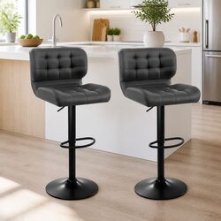 Reliable Grey Bar Stools - Comfort Meets Functionality
