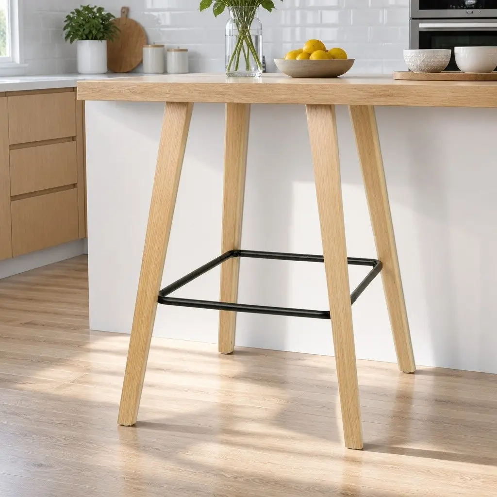 Bar Stools Set of 4 Kitchen Counter Dining Chairs Black Wooden Bentwood Design