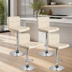 Reliable Bar Stools Set of 4 with Comfort Features