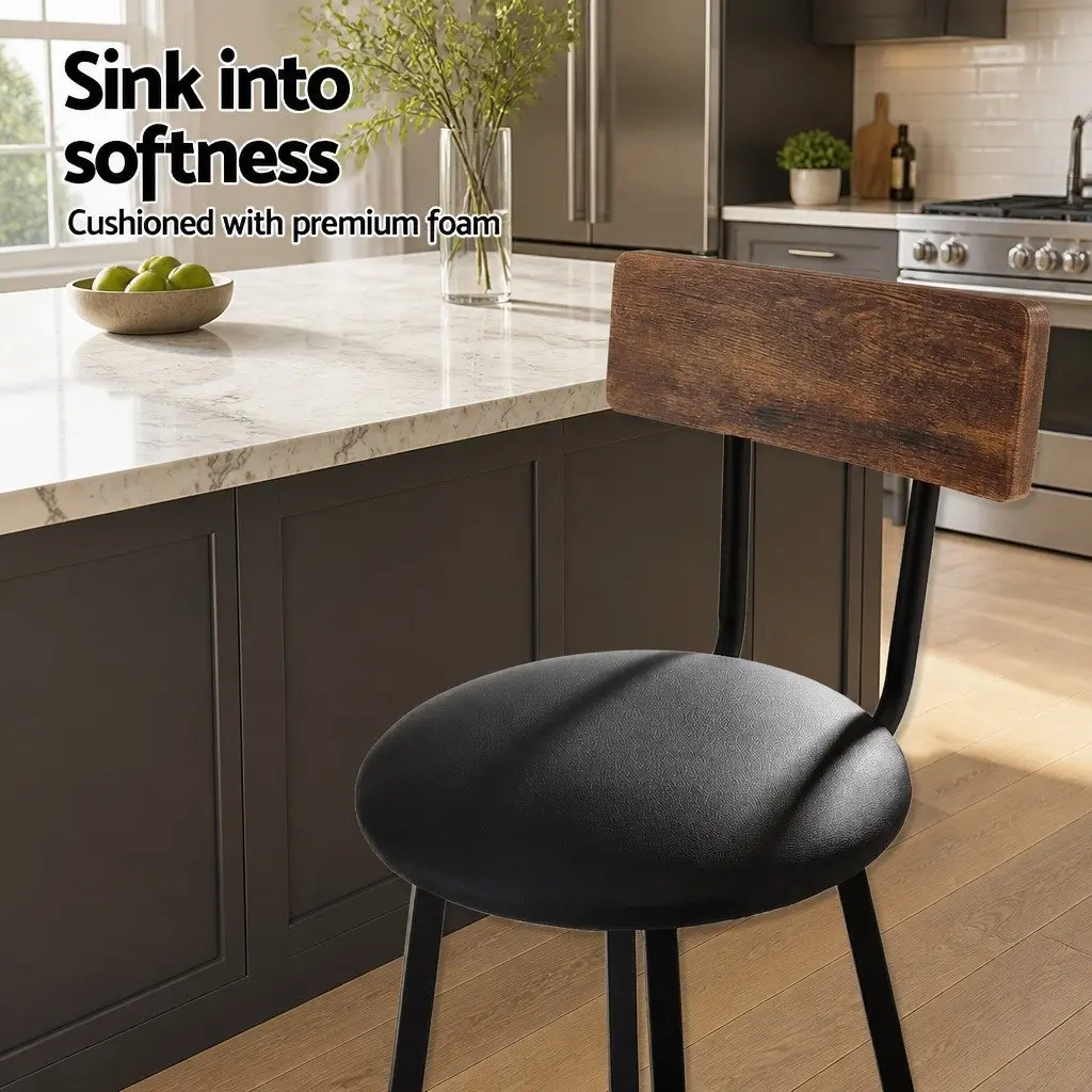Bar Stools Set of 4 with Floor Protection