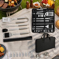 Reliable 29-Piece BBQ Tool Set for Your Cooking Needs