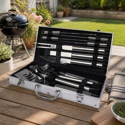 Value-Driven 10Pc BBQ Tool Set with Storage Case