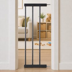 Baby Safety Gate Adjustable Pressure Mount Pet Barrier Auto-Close Two Way