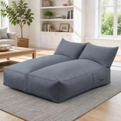 Quality L-Shape Bean Bag Chair for Indoor and Outdoor Comfort