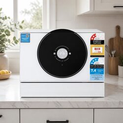 Reliable 6-Place Dishwasher with User-Friendly Features