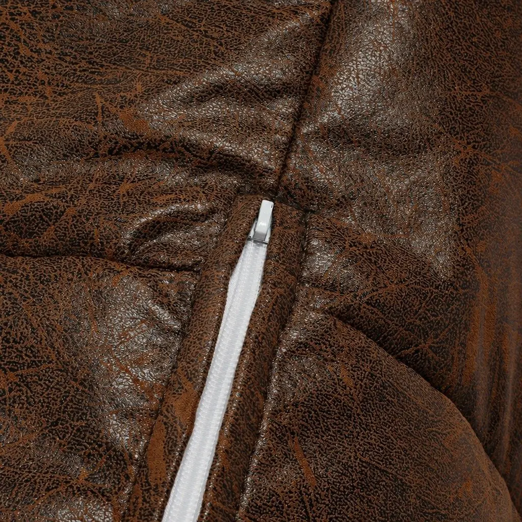Bean Bag Cover Chair Modular Zipper Opening Easy Clean Portable Relaxation