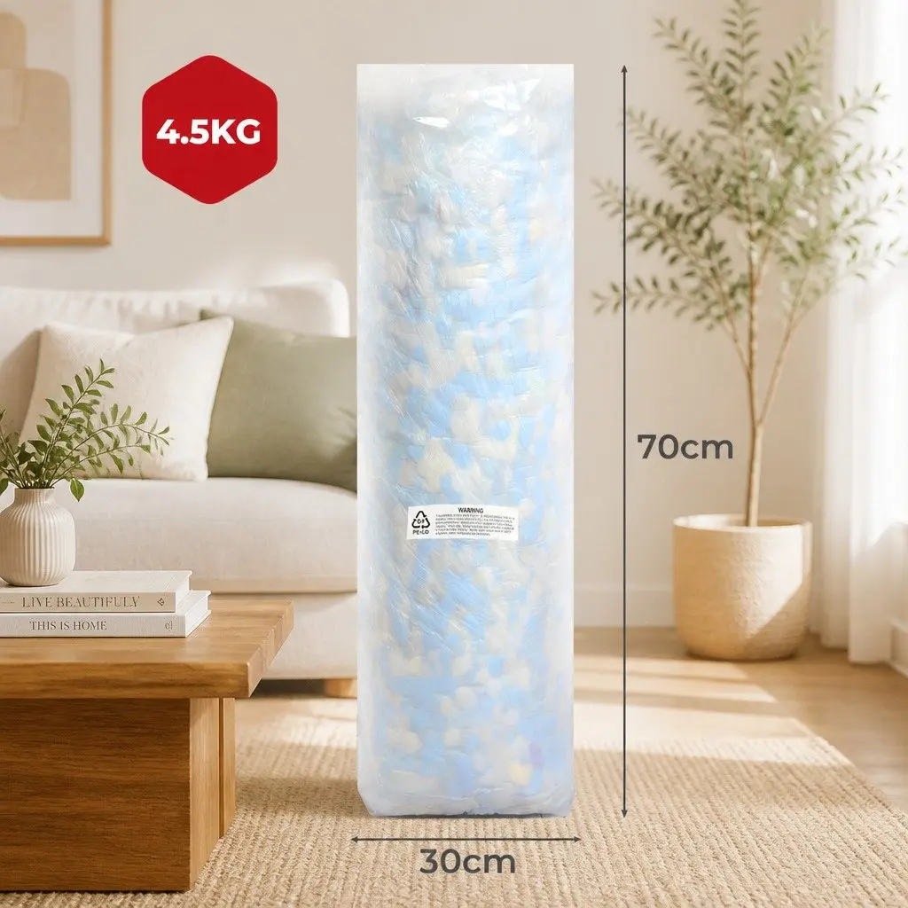 Shredded Memory Foam Bean Bag Filling 4.5KG Expands 130L Cushion Pillow Stuffing