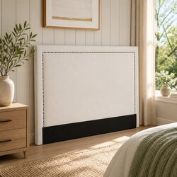 Quality Queen Bed Headboard with Padded Comfort and Style