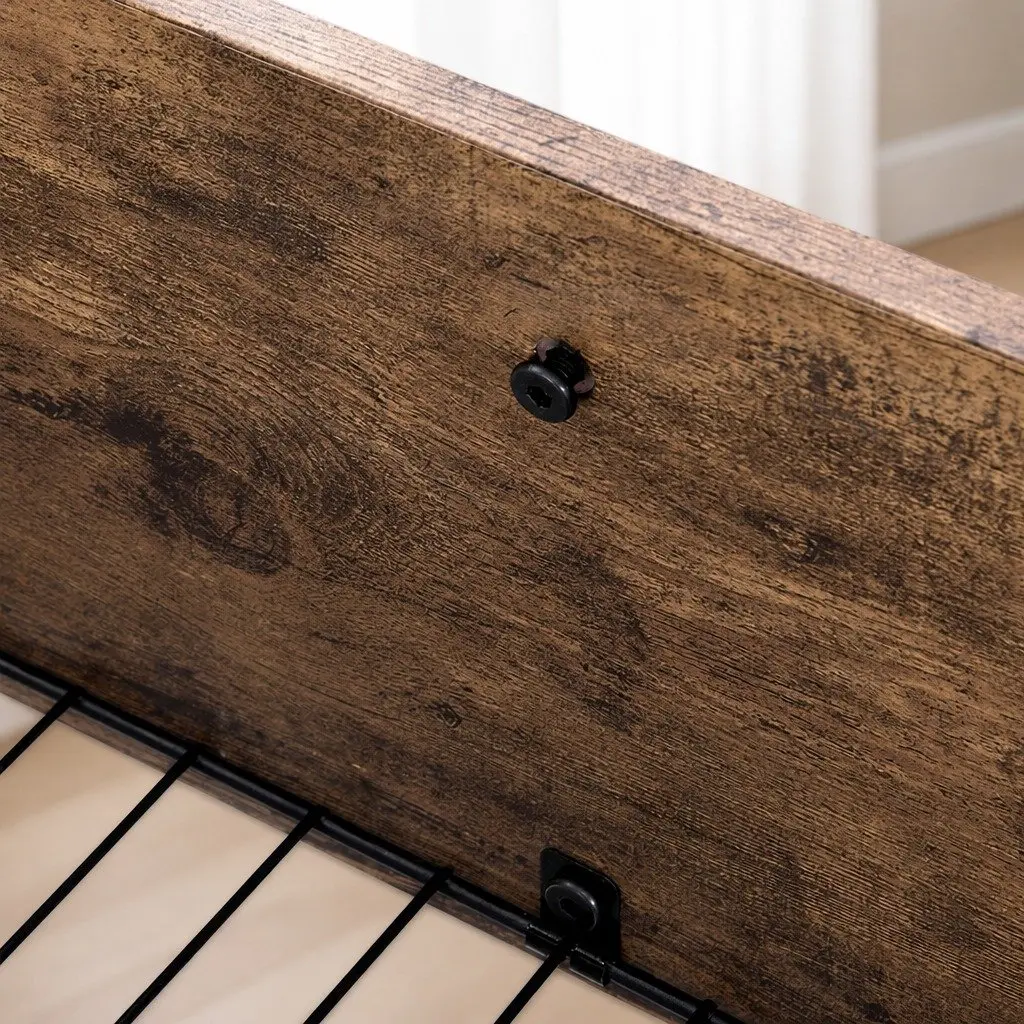 Double Bed Frame with Storage Options
