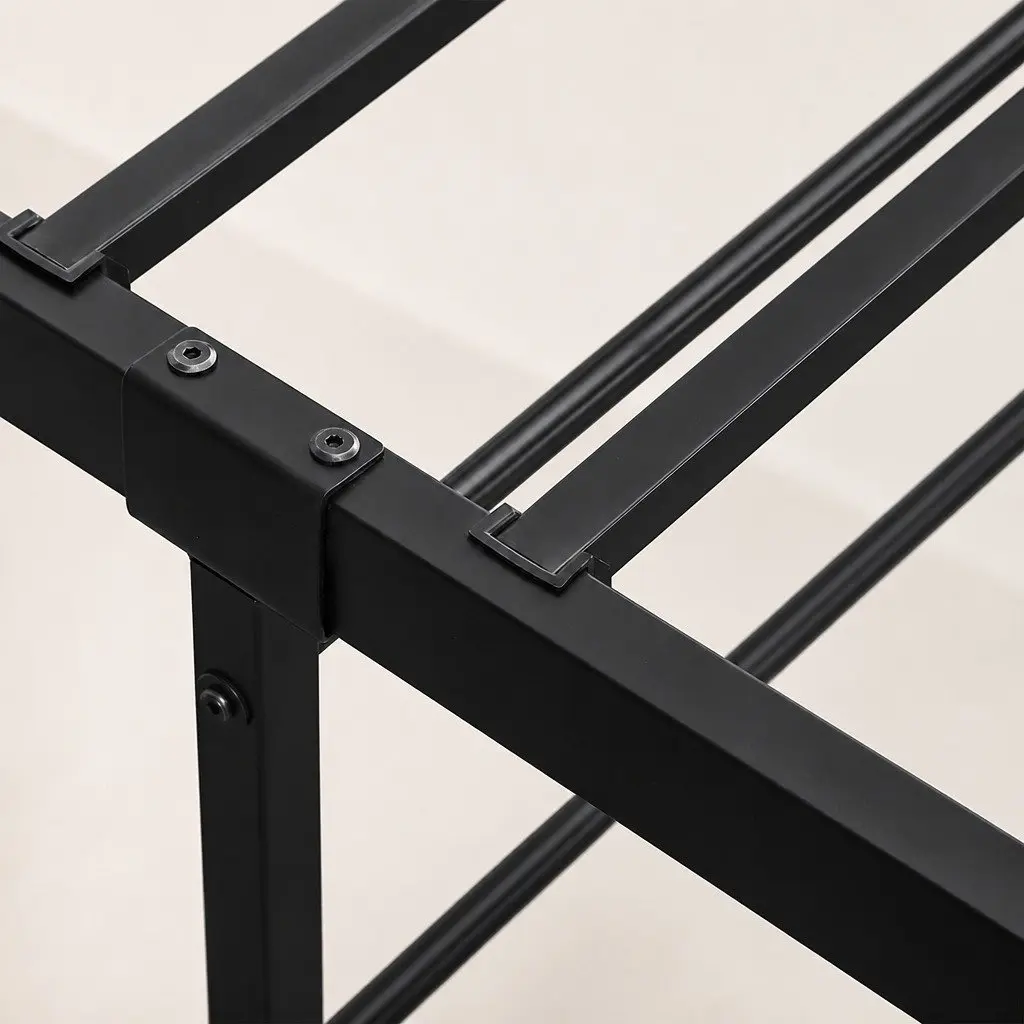 Full Size Metal Bed Frame with Storage Benefits
