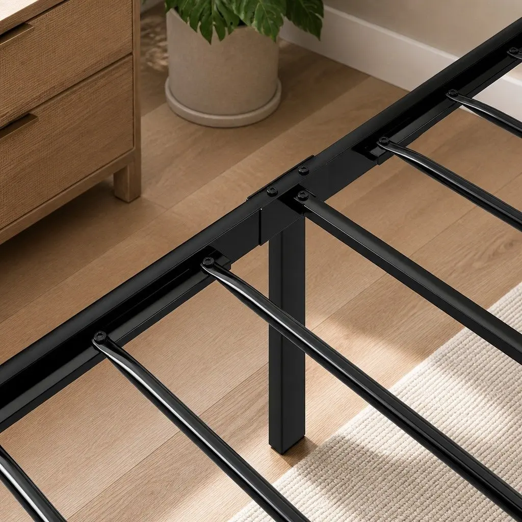Single Bed Frame Offering Comfort and Essential Storage