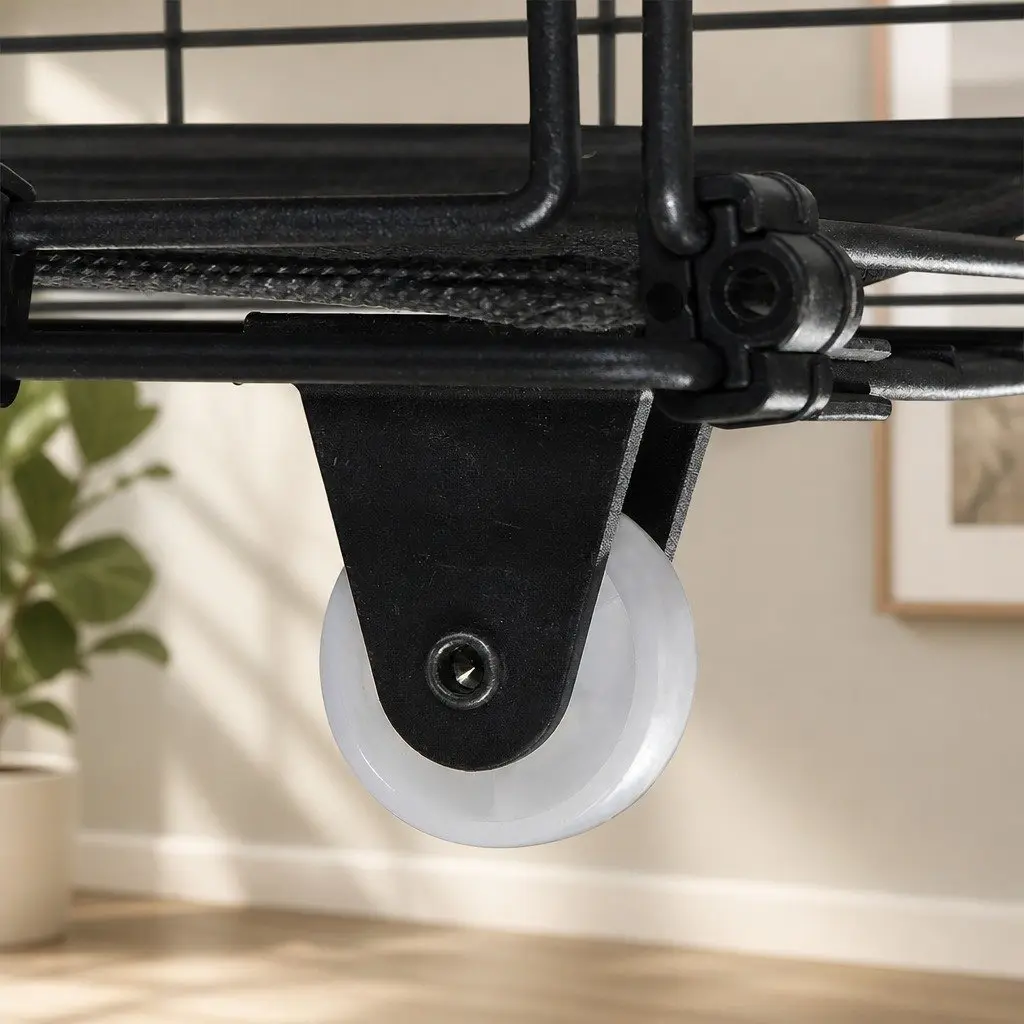 Single Bed Frame with USB Charging and LED Lights