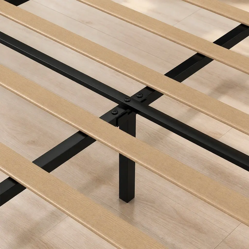 Double Bed Frame with Under-Bed Storage Space