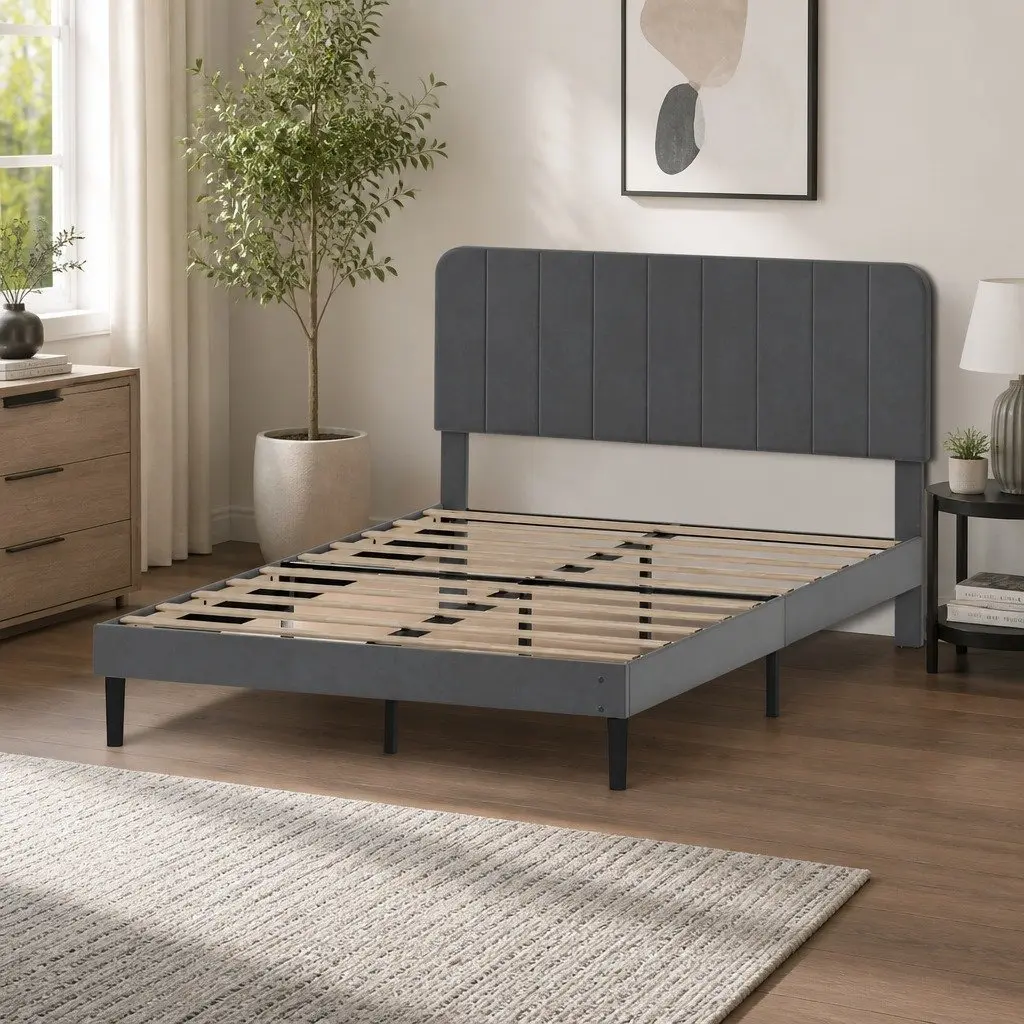 Double Bed Frame with Under-Bed Storage