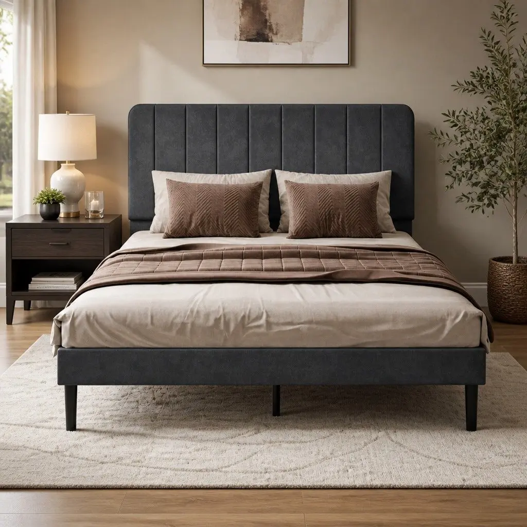 Double Bed Frame with Under-Bed Storage