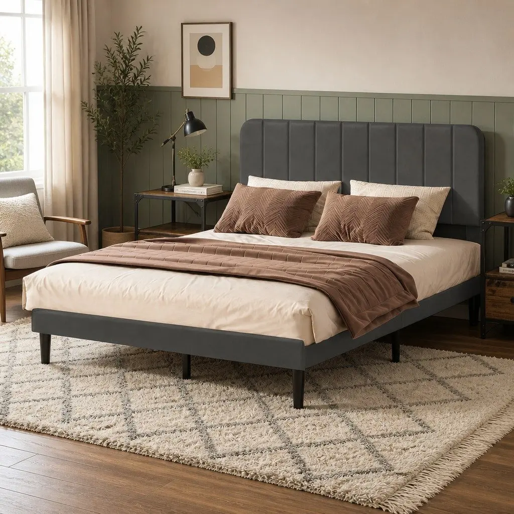 Double Bed Frame with Under-Bed Storage