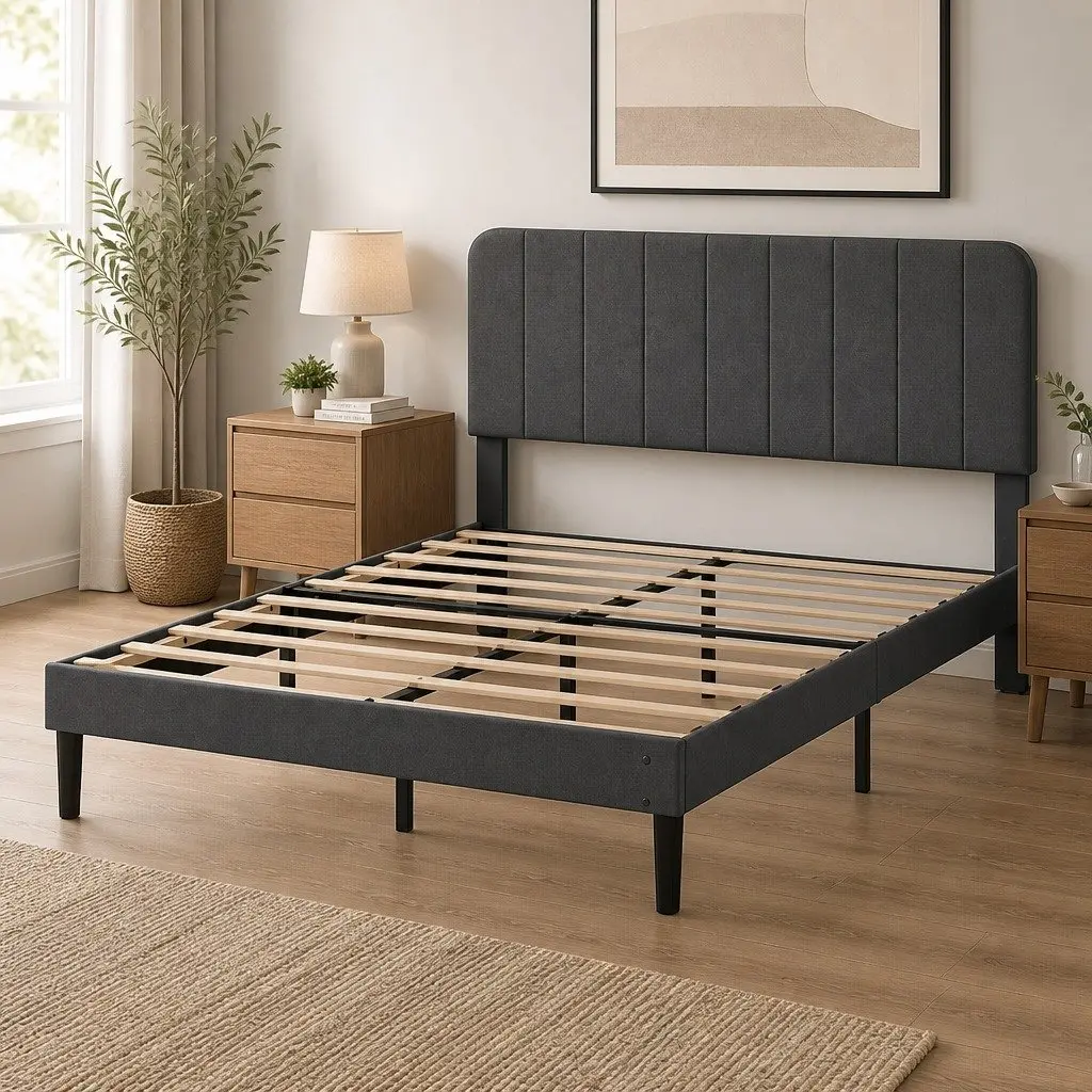 Double Bed Frame with Under-Bed Storage