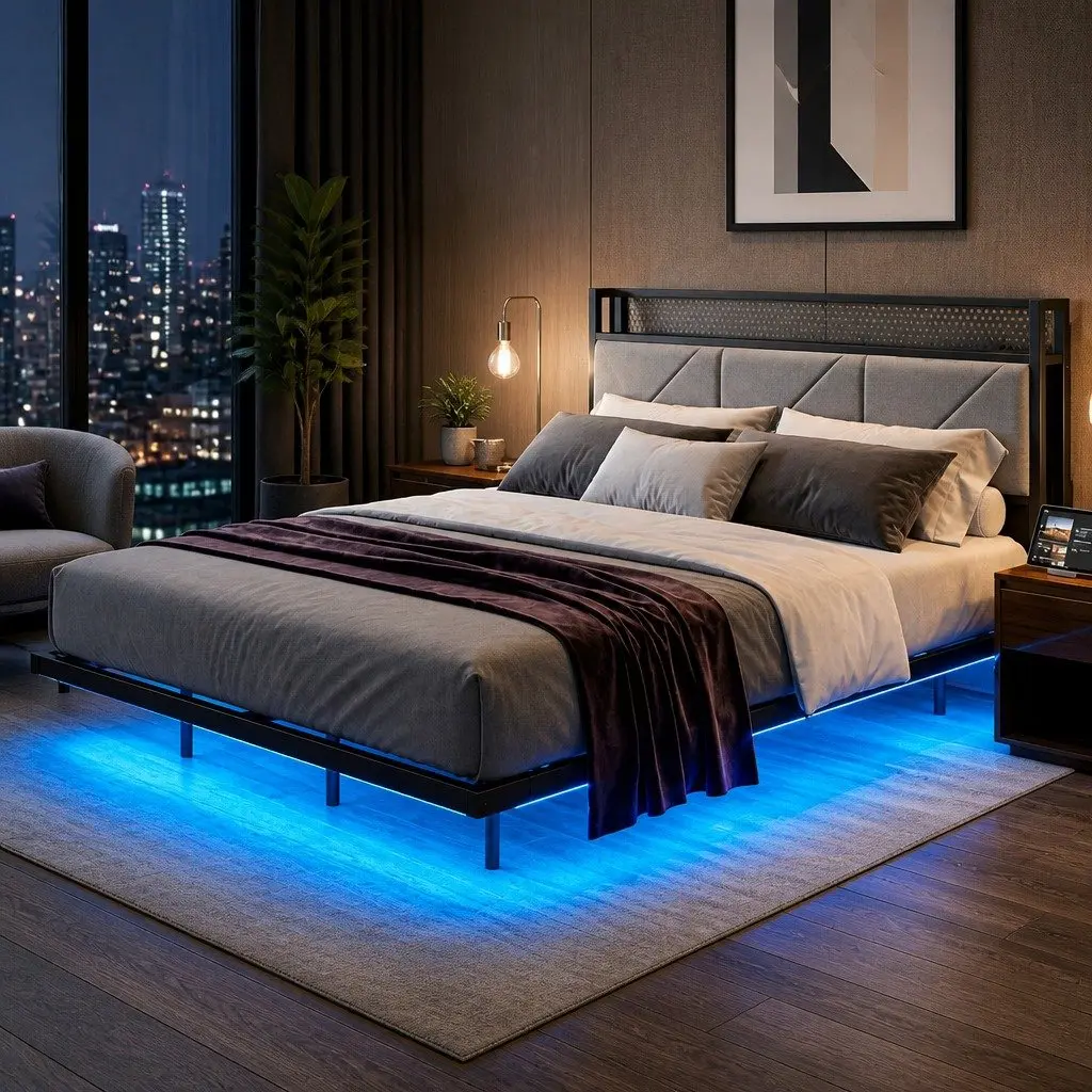 Floating Bed Frame