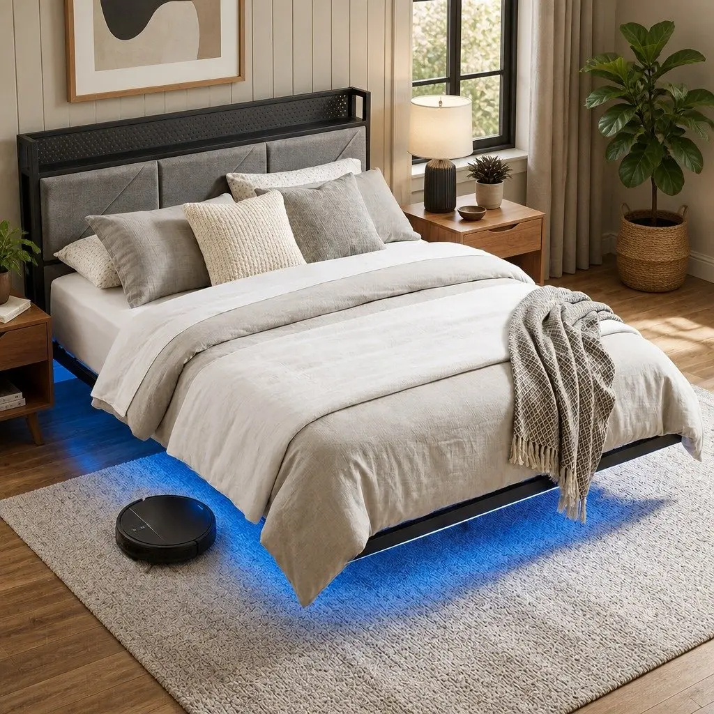 Floating Bed Frame