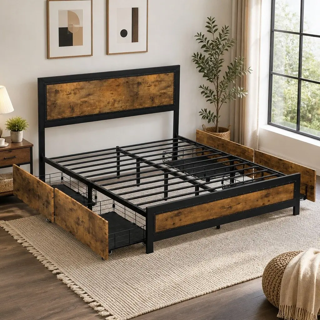 Queen Metal Bed Frame